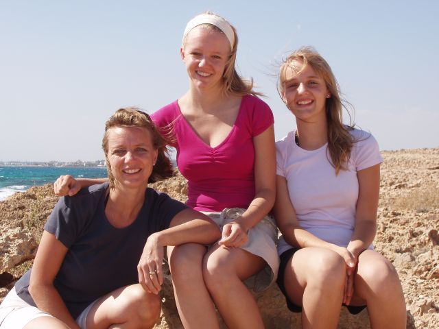 Anita, Seline und Livia besuchen uns für eine Woche in Agia Napa.